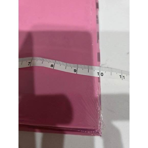 Victoria’s Secret 10in Gift Box Tissue Pink Stripe sealed new in pack 2 vintage - Picture 6 of 6